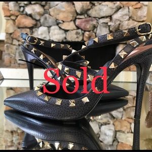 Valentino Ankle Strap Rockstud